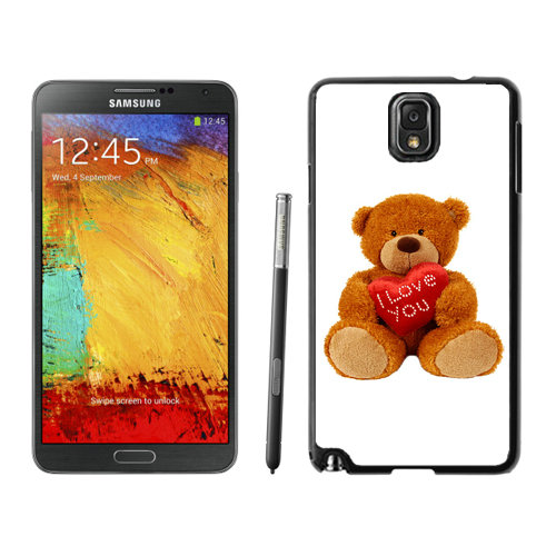 Valentine Bear Samsung Galaxy Note 3 Cases EAN - Click Image to Close